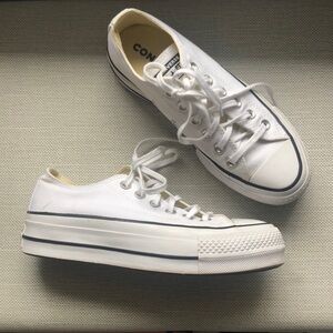 Platform converse white